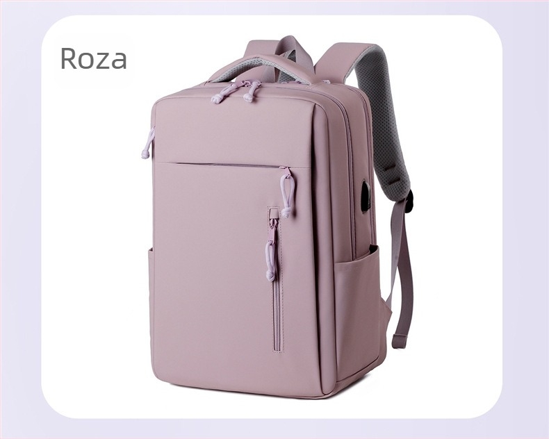 Laptop ranac od Oxford platna, vodootporan, unisex, s zakrivljenim naramenicama, podstava od poliestera.