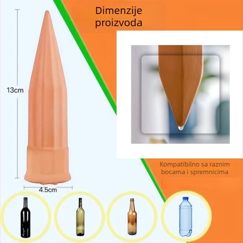 Keramički hidroponski spremnik, kapacitet 70 ml, ručna izrada, otporan na koroziju, za kućnu njegu biljaka