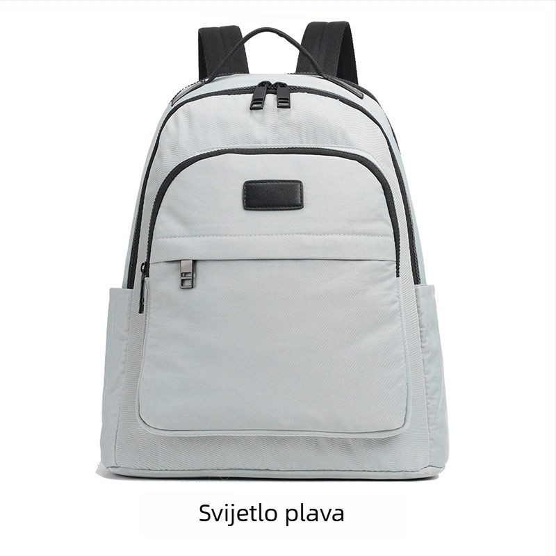 Unisex ruksak za laptop za poslovna putovanja, vodootporan Oxford platno, za 16-inčni laptop