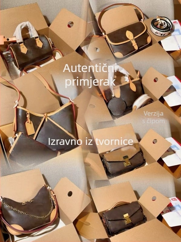 Ženska torbica od prave kože, crossbody baguette stil, za slobodno vrijeme, platnena unutarnja podstava, horizontalni kvadratni oblik, zatvoren otvor