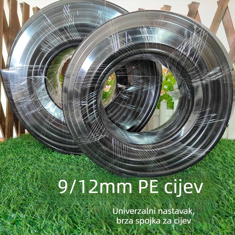 PE cijevni sustav za kapljično navodnjavanje — jednostavna instalacija, otporan na koroziju, dug radni vijek; atomizirajuća mlaznica s univerzalnim ubrizgavanjem i prilagodljivim interfejsom (Materijal: PE; Tip: kapljično navodnjavanje)