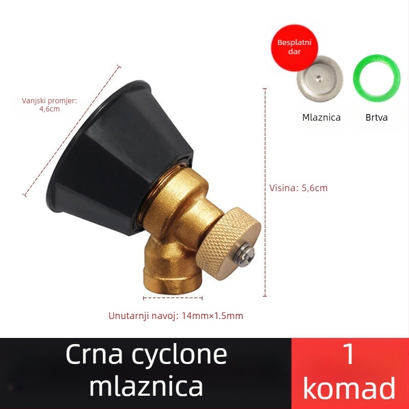 Električni raspršivač s ciklonskom mlaznicom visokog tlaka za raspršivanje pesticida - SHASHENG