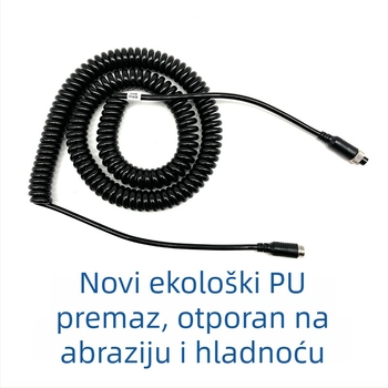 Hengyou kabel za stražnju kameru kamiona s PU kućištem, ROHS certifikat, za zvuk i video
