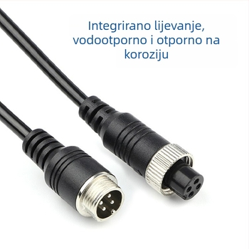 Hengyou kabel za stražnju kameru kamiona s PU kućištem, ROHS certifikat, za zvuk i video