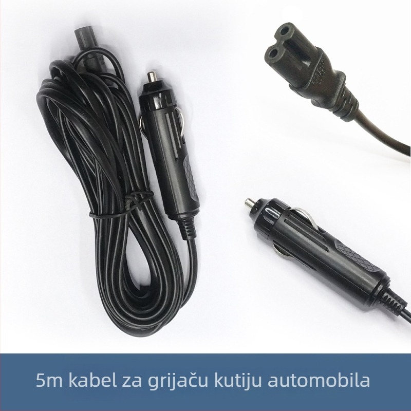 Napajajući kabel za automobilsku kutiju za grijanje ručka; kabel za upaljač; duljine kabela 1,5 m, 3 m, 5 m i 10 m | Marka Yong Jin