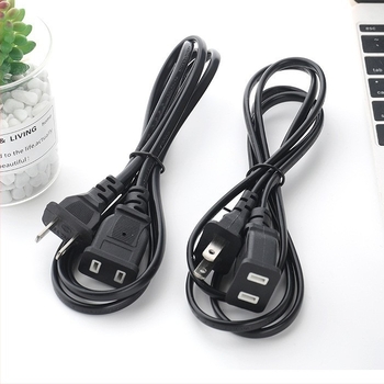 Produžni kabel za napajanje s dva utičnicama za nadzor opreme i male kućanske uređaje, duljina 1.5m/3m/5m, prilagodljivo uz uzorak