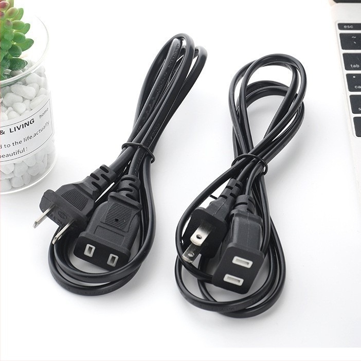 Produžni kabel za napajanje s dva utičnicama za nadzor opreme i male kućanske uređaje, duljina 1.5m/3m/5m, prilagodljivo uz uzorak