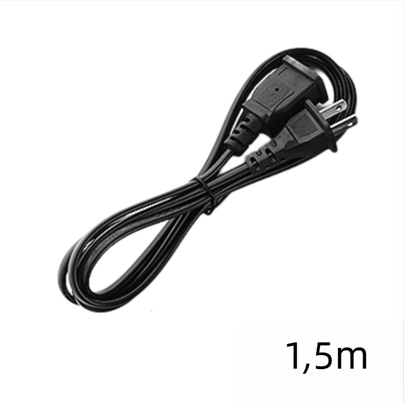 Produžni kabel za napajanje s dva utičnicama za nadzor opreme i male kućanske uređaje, duljina 1.5m/3m/5m, prilagodljivo uz uzorak