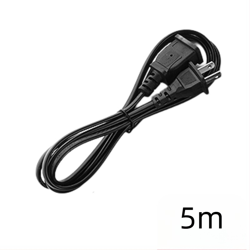 Produžni kabel za napajanje s dva utičnicama za nadzor opreme i male kućanske uređaje, duljina 1.5m/3m/5m, prilagodljivo uz uzorak