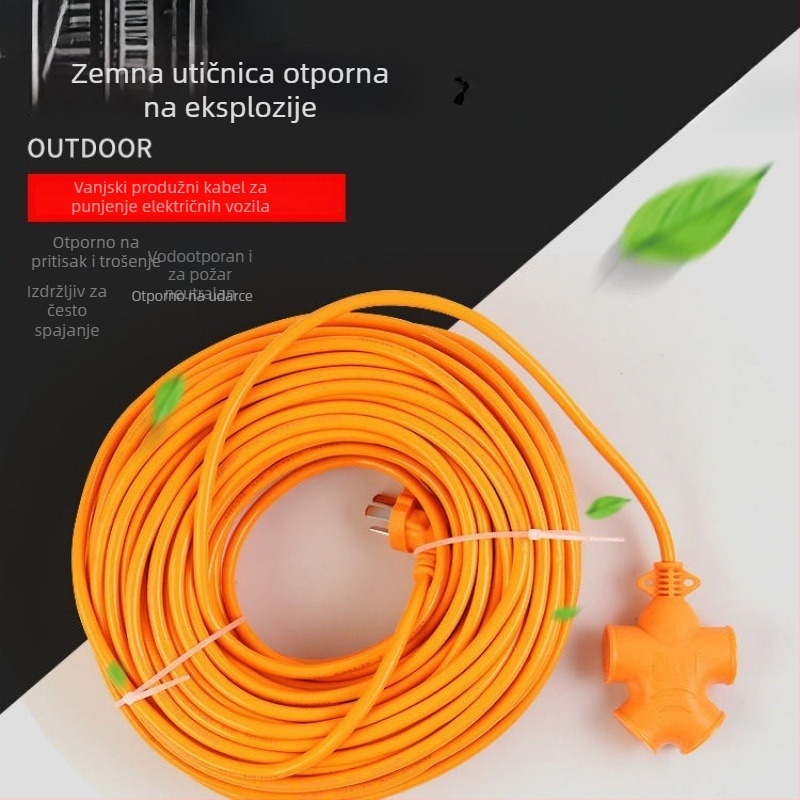 Kabel za punjenje električnog vozila s produženjem i napojnom pločom, model 1, OEM obrada, faktura uključena, tri jamstva nakon kupnje