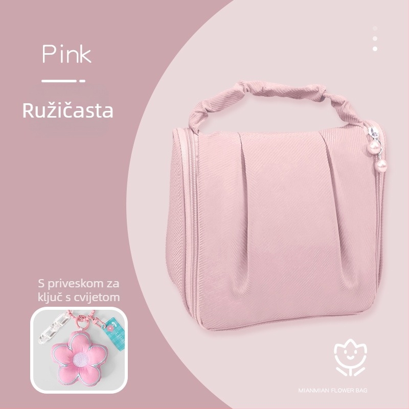Torba za kozmetiku za žene, Oxford materijal, vodootporna, podstava Nylon, svakodnevna upotreba, stil nacionalnog trenda