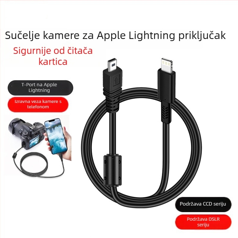 Kabel za podatke za Olympus CCD kameru, T-port linija, kompatibilan s U300, U400, C50/60, VG110, FE100, FE170