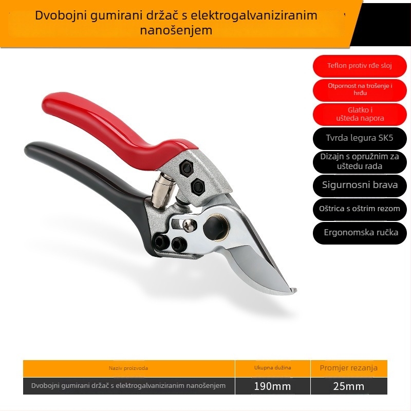 Mekla vrtne škarice za orezivanje grana i voćnih stabala