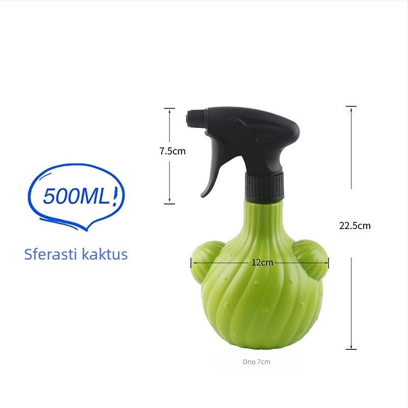 Kanica za zalijevanje / sprej kanta, Dizajn crtani kaktus, Plastika, Yucheng, Za vrt