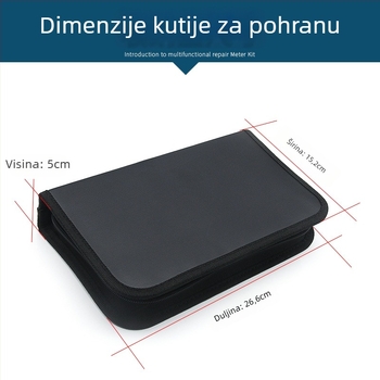Set alata za popravak satova – 33 komada od ugljičnog čelika, za kućnu uporabu, težina 0,82