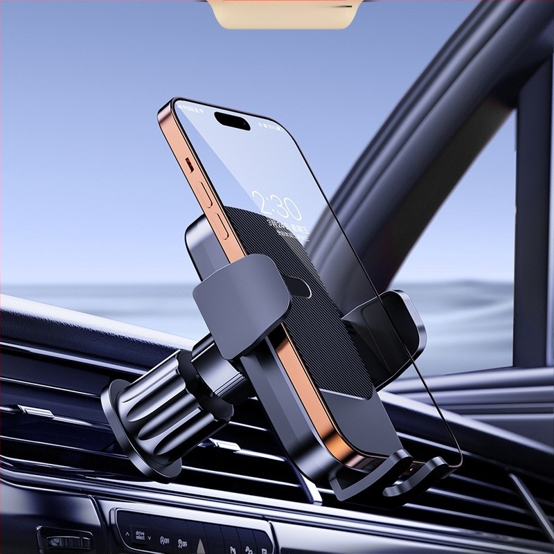 Držač za telefon za ventilaciju automobila s navigacijskim držačem, univerzalni, montaža kukom, prilagodljiv, moderan stil