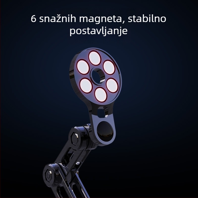 Auto držač za mobitel s adhezivnim magnetskim držačem na ploči instrumenta – univerzalna kompatibilnost