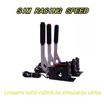 Drift natjecateljski volan-sjedalo nosač s linearnim ručnim kočnicom za Logitech G27/G29/T300/FANATEC – model 3501, kompatibilan s G27/G29/T300/FANATEC, prilagođavanje: da, obrada 1–3 dana, grupna montaža