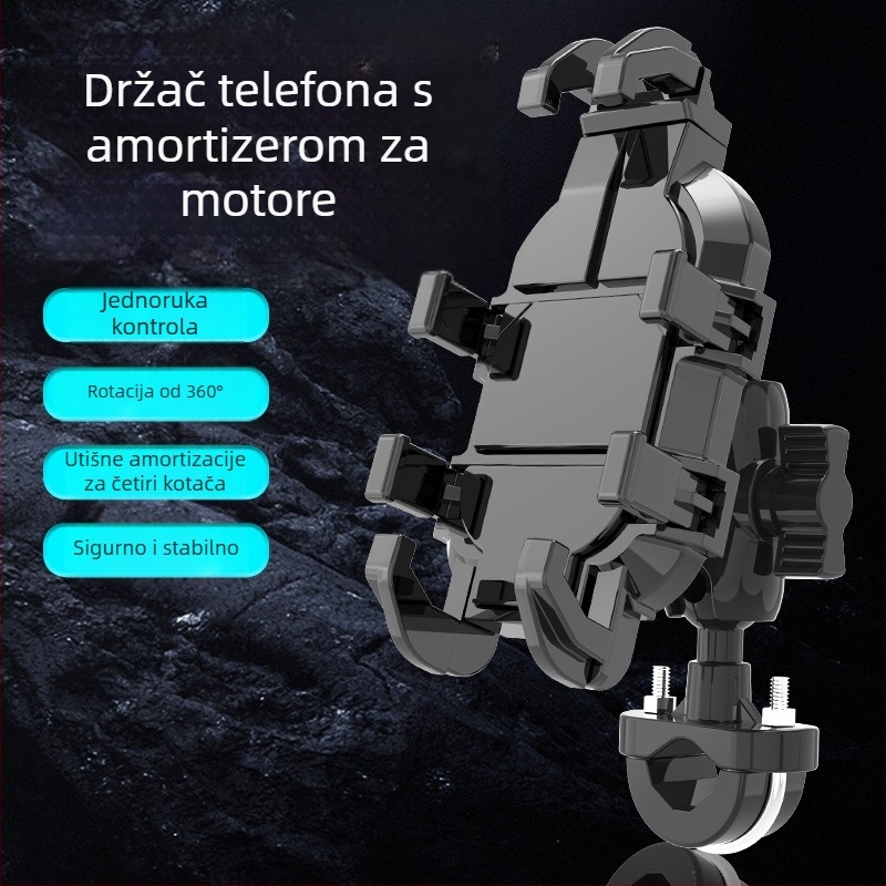 360° rotacija, otporan na udarce, rad jednim dodirom, bežično punjenje 7.5W, pričvršćivanje klikom