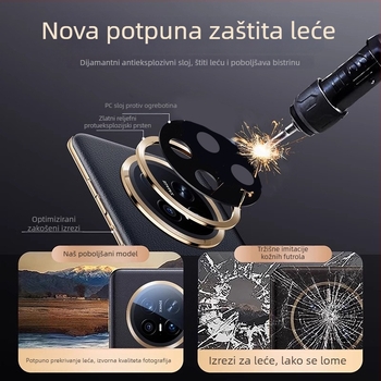 Kožna futrola Huawei Mate70 Pro s punom zaštitom objektiva, vrhunska tekstura kože, anti otisci prstiju, otporna na padove
