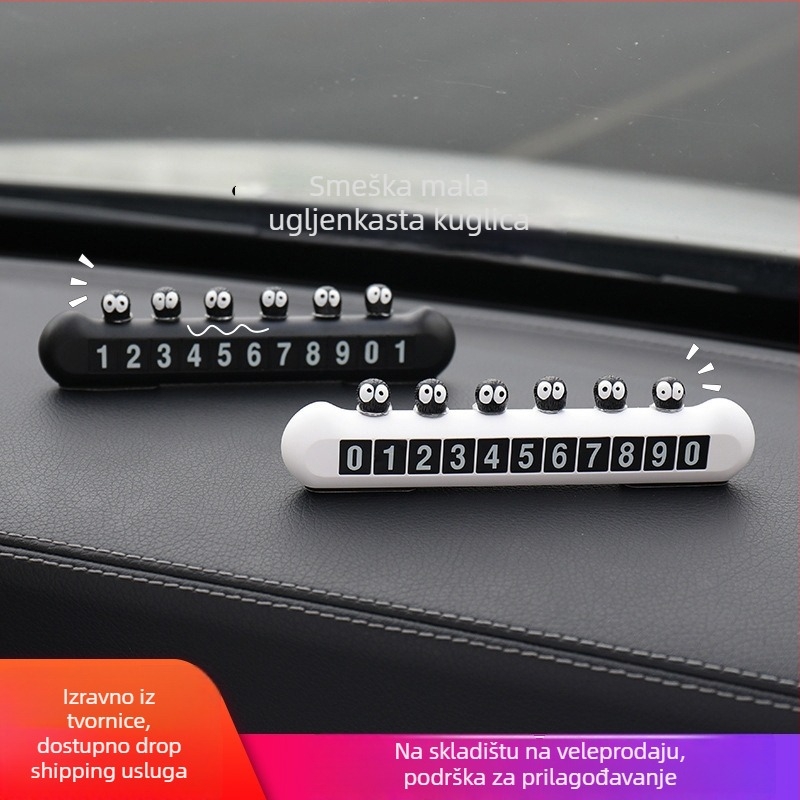 Xiaoxiao Plastična privremena pločica za parkiranje automobila, model 51651
