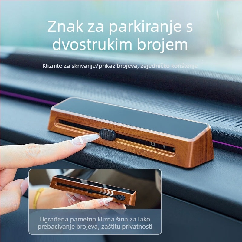 Meili plastični klizni znak za parkiranje automobila – Model D02, Šifra D02