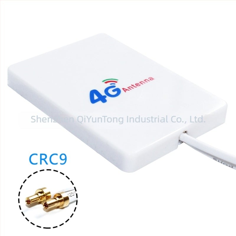 4G/5G LTE antena s dvostrukim sučeljima (SMA i TS9), mali ravni panel, 2 m kabel s dvostrukim vodičima, VSWR ≤ 1,5