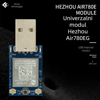 Air780E 4G USB internetski modul s GPS