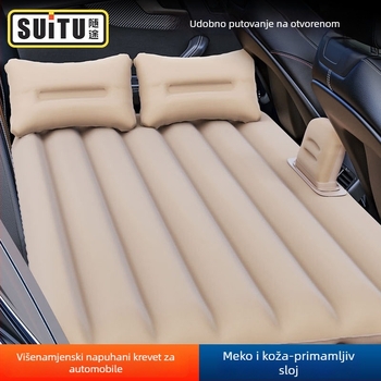 Automobilsko napuhano ležište s PVC flokom - Model ZD-431, 1,95 kg, ručno napuhavanje, za opću upotrebu u vozilu.