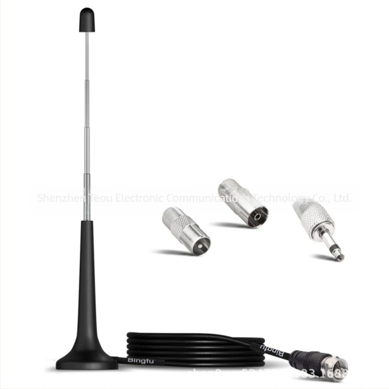 Qiyuntong FM DAB TV antena s štapom za HiFi AV prijemnik s usisnom čašom