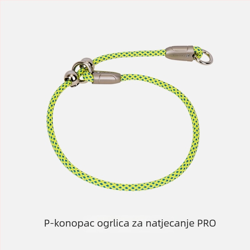 Ovratnik za pse od poliestera i cinkovog legura, povodac za šetnju, za velike pse, više boja