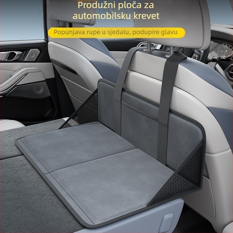Ploča za proširenje kreveta za stražnje sjedalo automobila, Materijal Silk Flower, Univerzalni model 985, Otporan na habanje, Automatsko napuhivanje