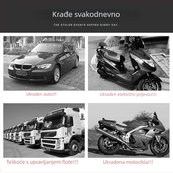 4G kabelski GPS pozicioner, model J26A, GPS točnost 5-10 m, načini alarma: isključivanje napajanja, SOS, kretanje, geofence, ugrađena GPS + GSM antena