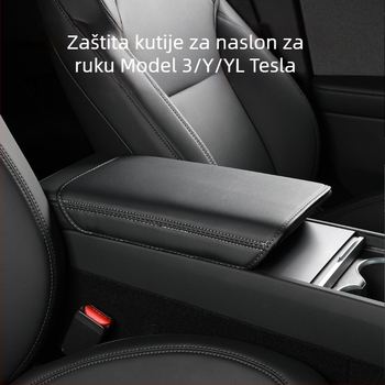 Kožni poklopac središnjeg naslona za Tesla Model 3/Y – N3
