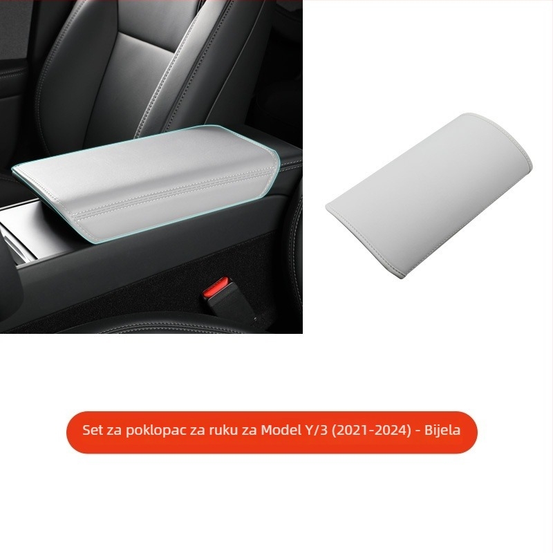 Kožni poklopac središnjeg naslona za Tesla Model 3/Y – N3