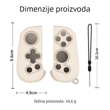 Silikonska zaštitna navlaka za Backbone One1/2 Gen gaming kontroler | Proces: ubrizgavanje u kalupe | Težina 35 g | Pakiranje: 1 kom.