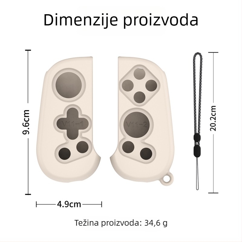 Silikonska zaštitna navlaka za Backbone One1/2 Gen gaming kontroler | Proces: ubrizgavanje u kalupe | Težina 35 g | Pakiranje: 1 kom.