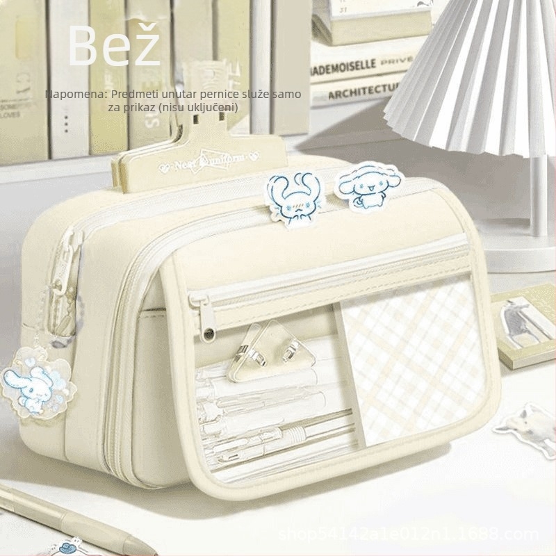 Devet slojeva platnene pernice s višestrukim pretincima za učenike srednjih škola