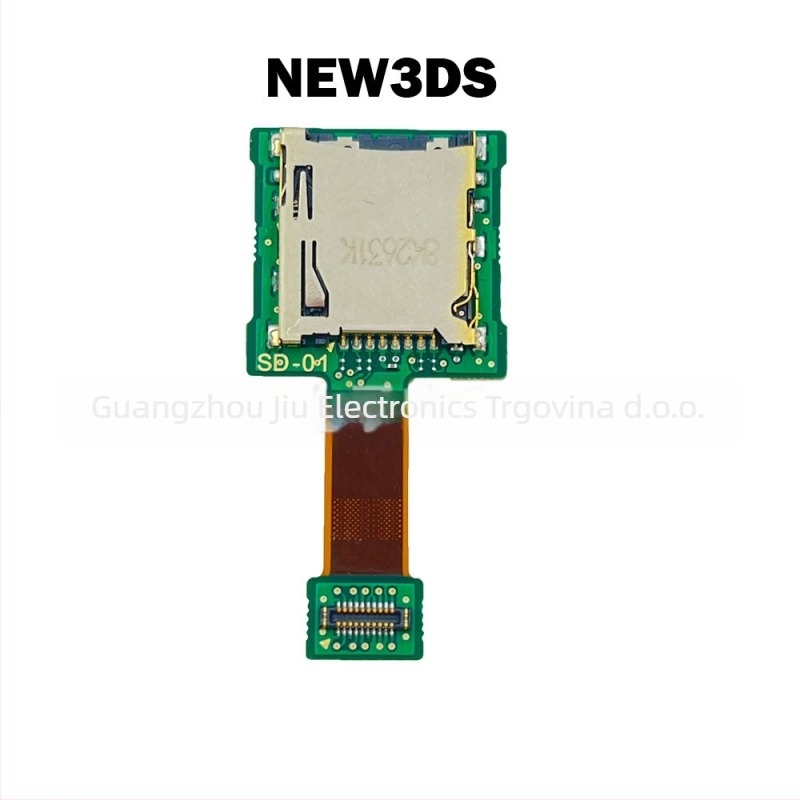 Pribor za popravak utora za kartice za NEW3DS/NEW3DS XL – Plastika i metal