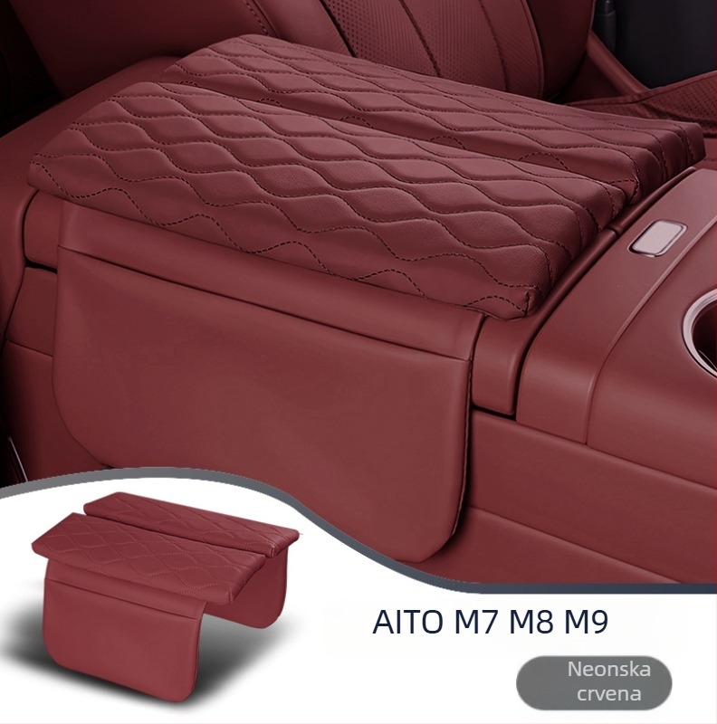 Zaštitna podloga za naslonjač za Wenjie M7/M8/M9, povećanje poklopca središnjeg naslona, kožna zaštita; Forge Ahead, mogućnost prilagodbe.