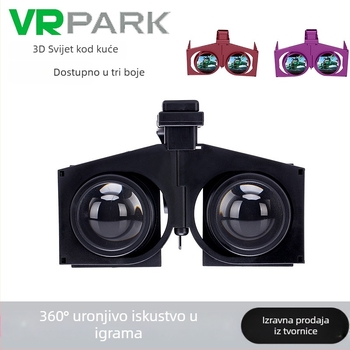 VRFOLD V1 sklopive VR naočale, 1080P rezolucija, NTSC ulaz, AVI/MPEG/WMV/MPG formati, materijal smola