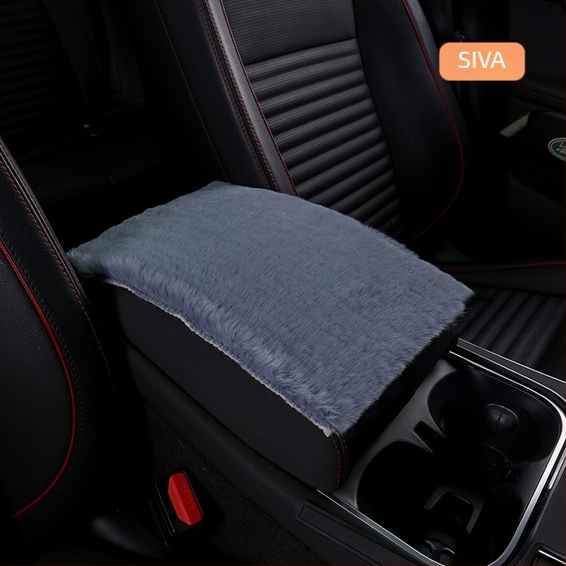 Podložak za naslon za ruku automobila od umjetne zeke dlake, Ming che zhi bao, univerzalna kompatibilnost, bez prilagodbe