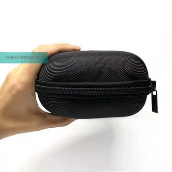 Torba za Marshall MODE EQ slušalice (MINOR II), Canvas model, prijenosna, umjetna koža, otporna na deformacije