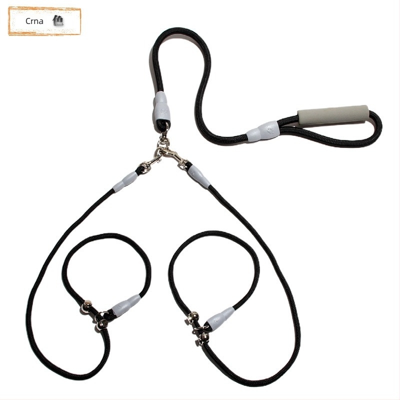 Povodac za pse za profesionalno treniranje, odvojivi, protiv zapetljavanja, najlon, Sai Meng