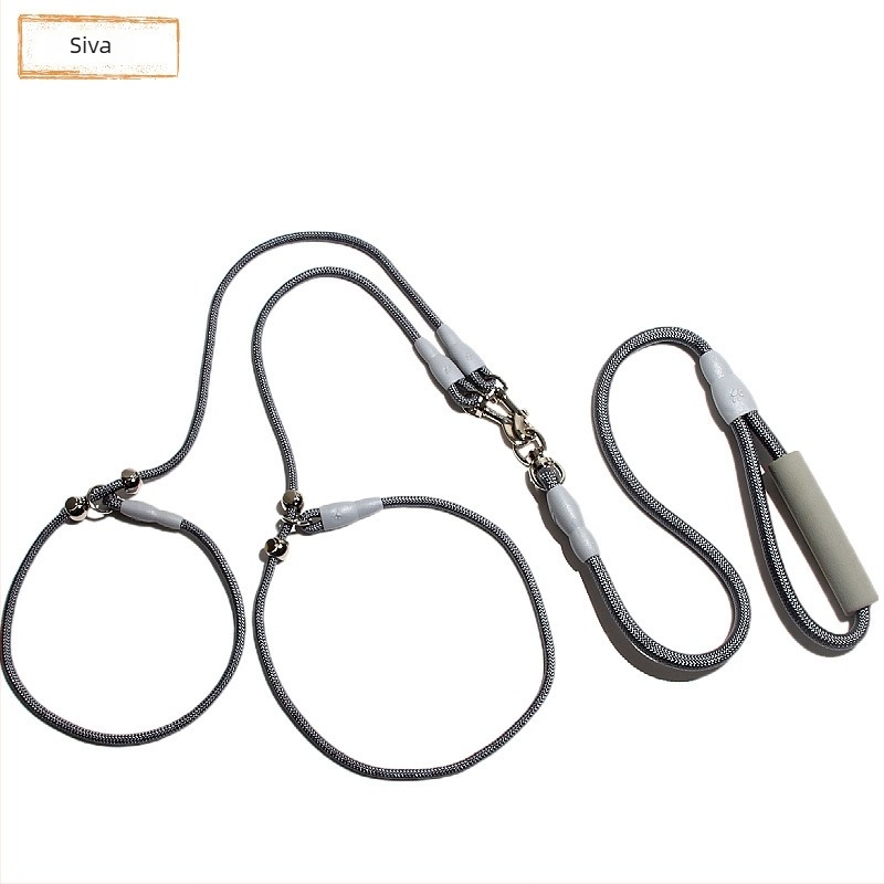 Povodac za pse za profesionalno treniranje, odvojivi, protiv zapetljavanja, najlon, Sai Meng