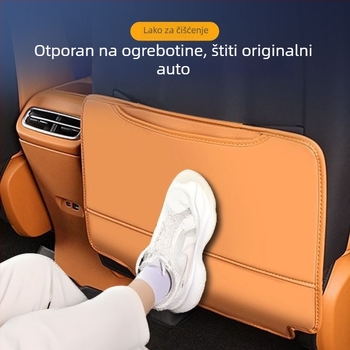 Kožni zaštitnik stražnjeg sjedala s pretincem za pohranu i zaštitom od trošenja za Leapmotor C10