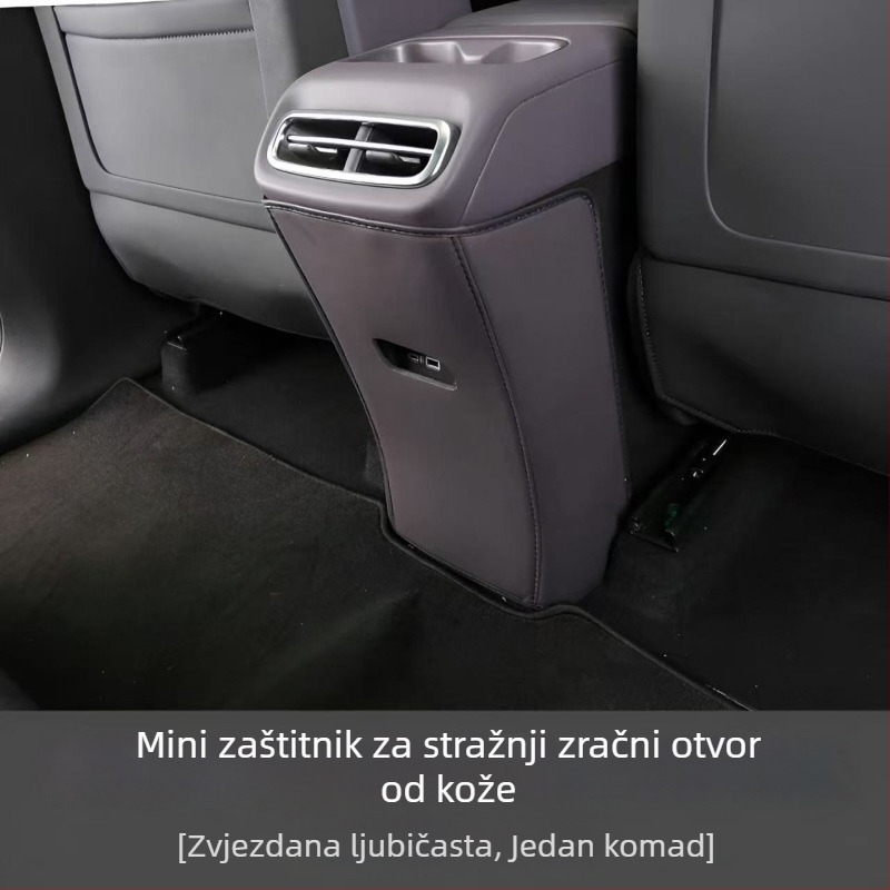 Kožni zaštitnik stražnjeg sjedala s pretincem za pohranu i zaštitom od trošenja za Leapmotor C10