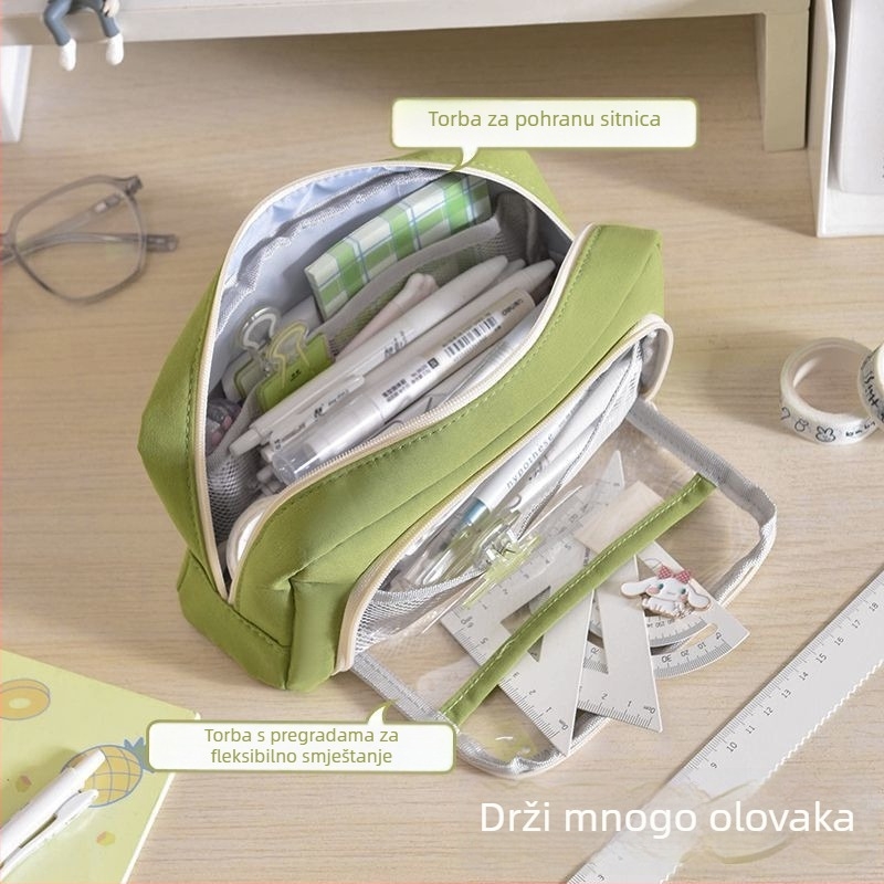 Kutija za olovke - Brand: Aisikao; Materijal: tkanina; Spol: univerzalno; Stil: korejski