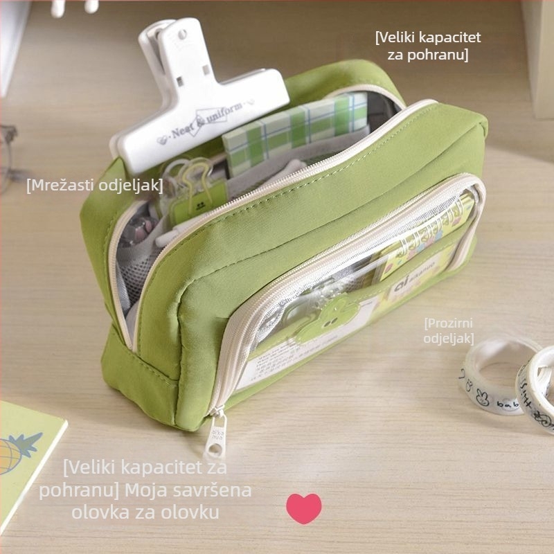 Kutija za olovke - Brand: Aisikao; Materijal: tkanina; Spol: univerzalno; Stil: korejski