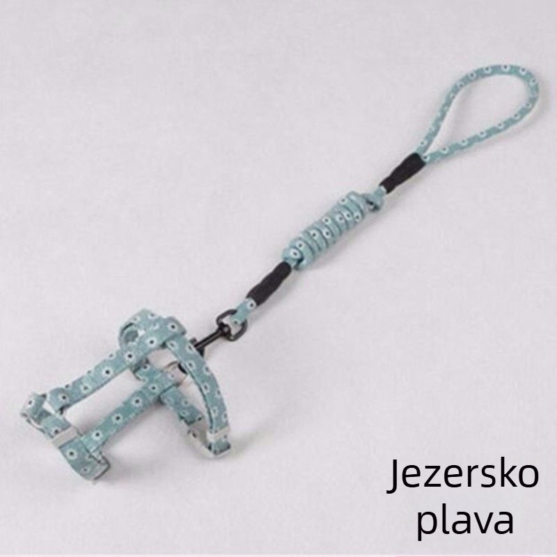 Prilagodljiv mačji kaiš s remenom – sprječava bijeg, za mačke i mačiće